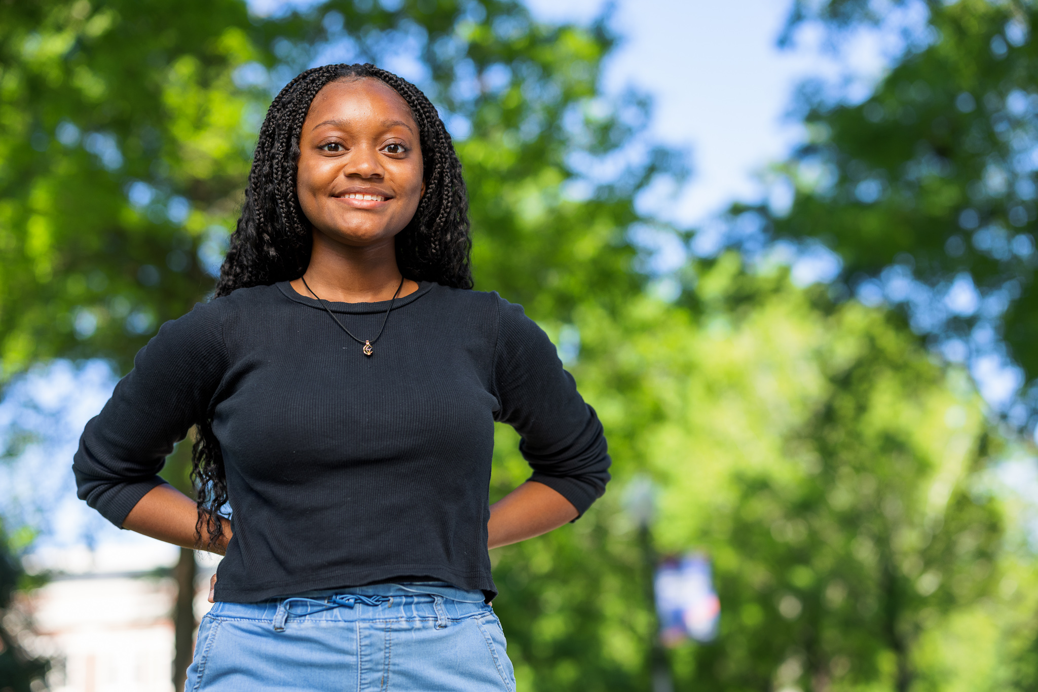 Presbyterian College student Autumn Channer.