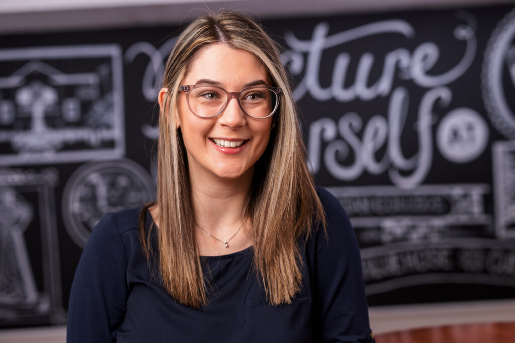 Science student conduct cancer research at Presbyterian College