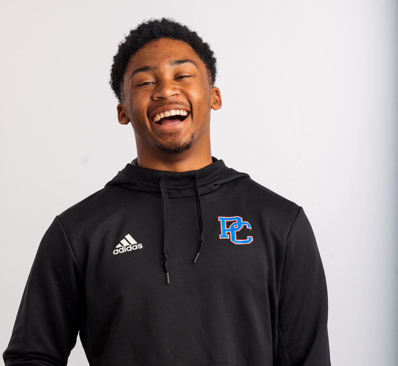 Presbyterian College student, James Crim, posing for a picture.