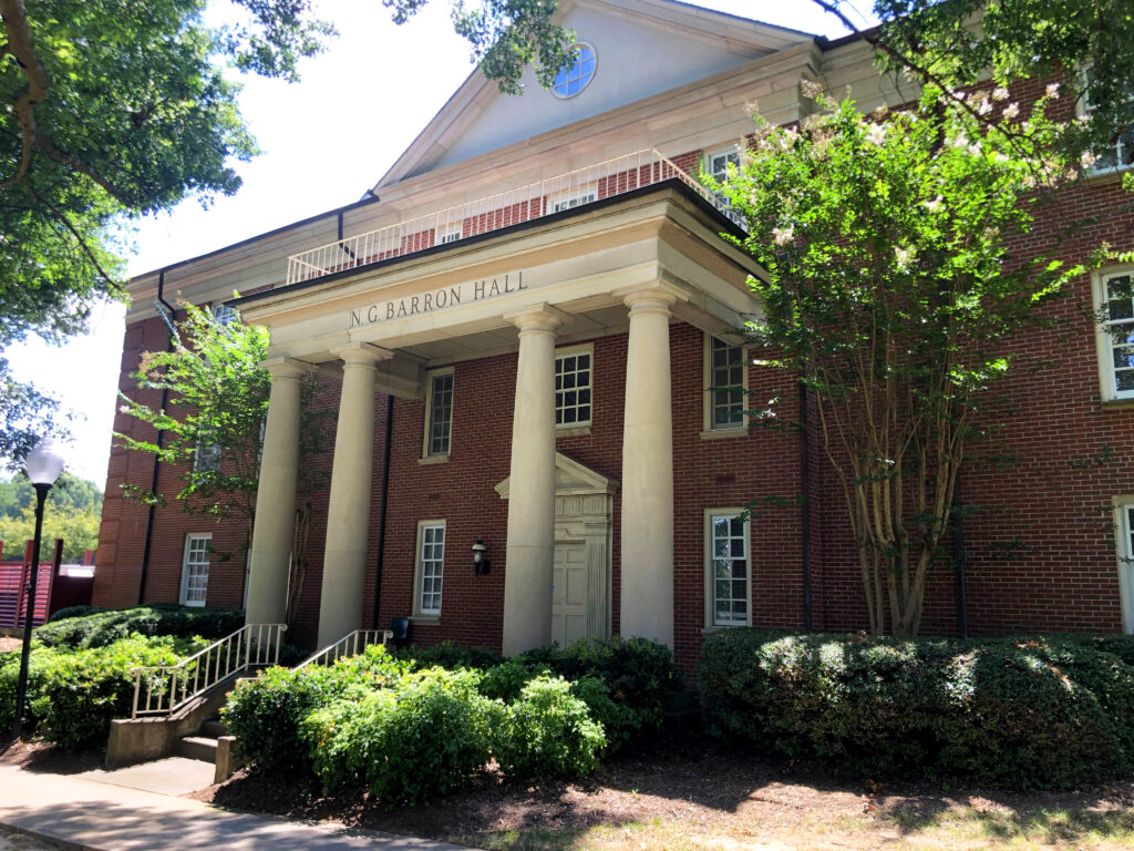 Barron Hall at Presbyterian College