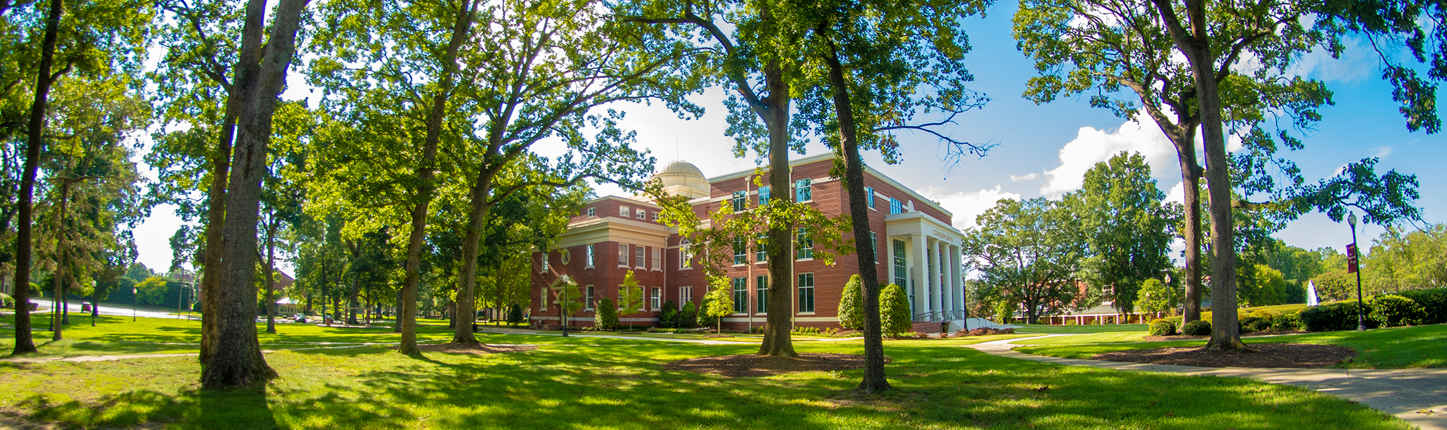 A view of Neville Hall.