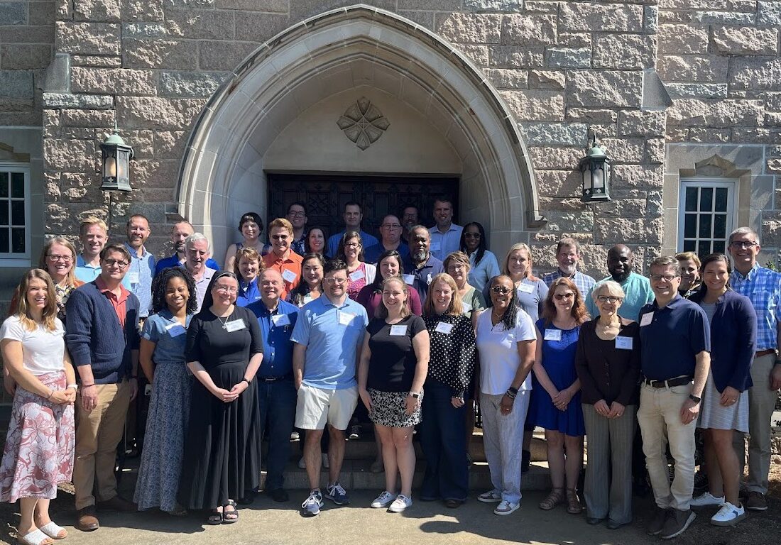 ECRF Group photo at a local church.