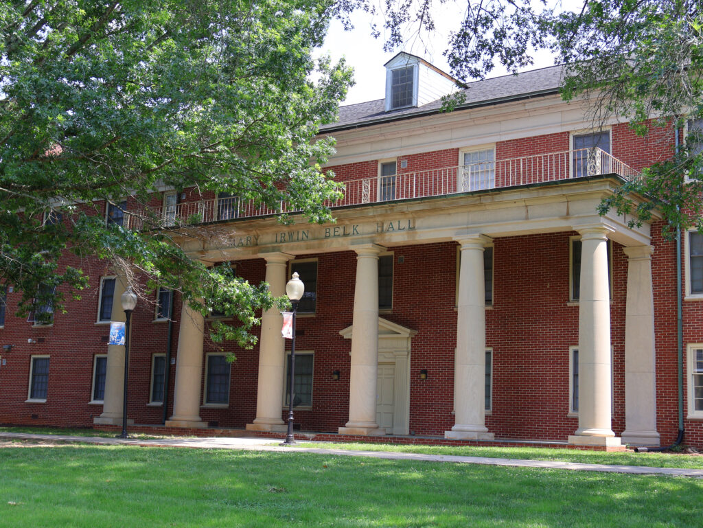 Belk Hall at Presbyterian College.