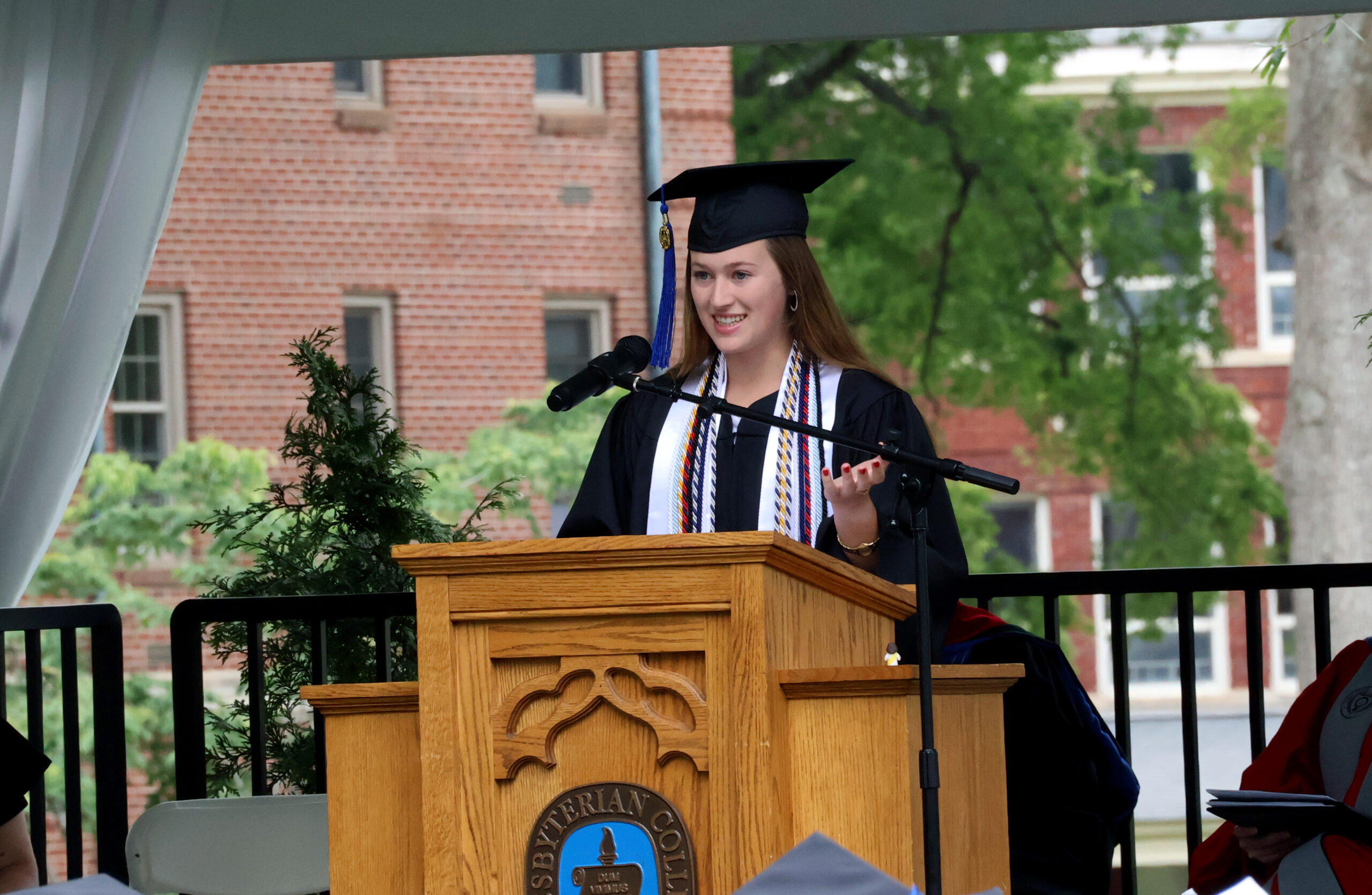 Caroline Rairigh, Presbyterian College cross country athlete, researcher, and student of the year