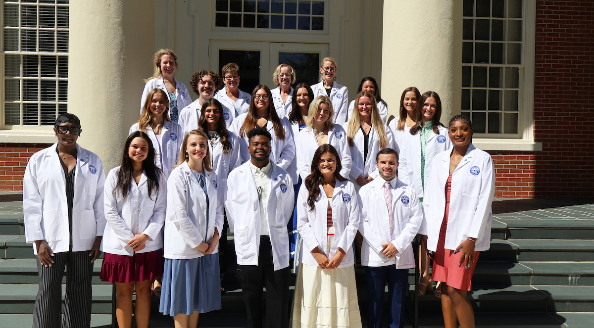 Cohort 6 of the Presbyterian College Occupational Therapy Doctoral Program.