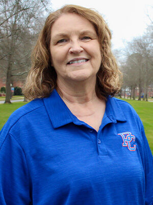 Headshot of Registrar, Mrs. Vicky Wilson