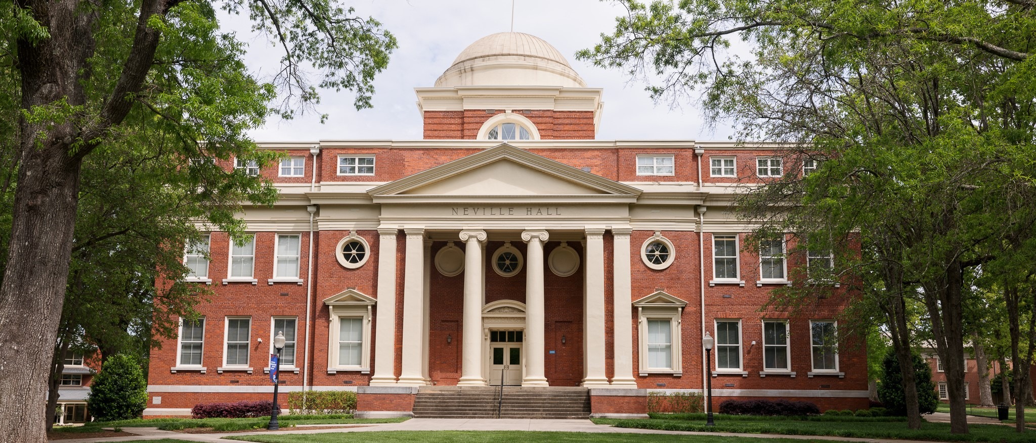 Neville Hall at Presbyterian College.