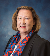 Ruth Roper is our Board Chair. 