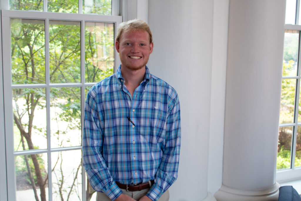 Presbyterian College student, Spencer Wieters.