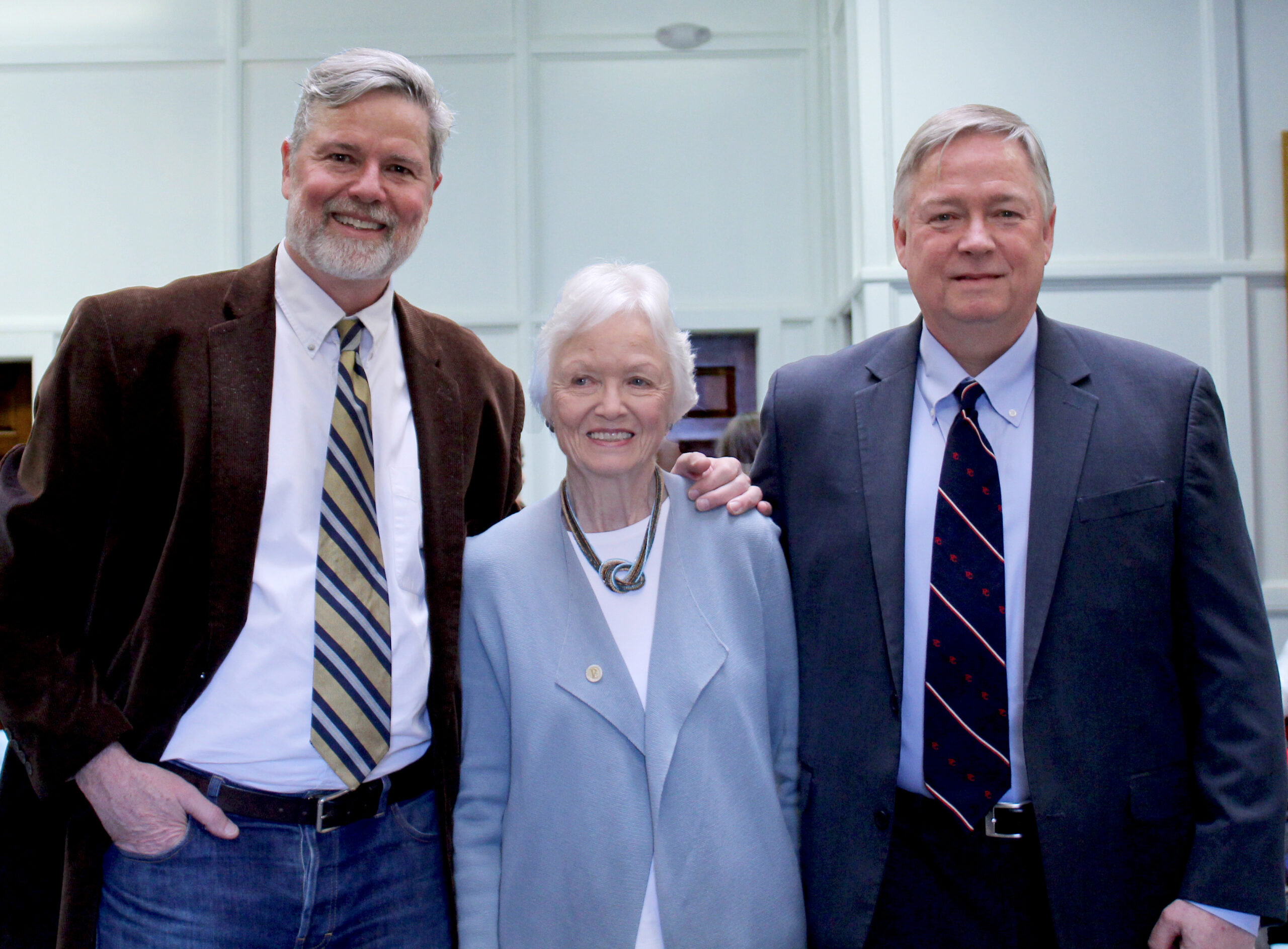 A photo of the Russell Woodward family. 